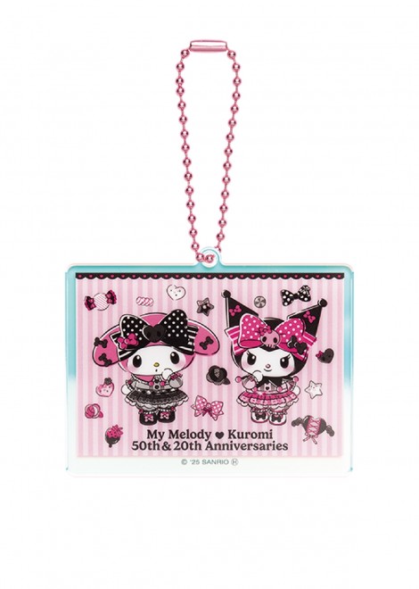 Happy Kuji's My Melody & Kuromi 50th & 20th Anniversaries lottery showcases exclusive figures, totes, and 40cm plush toys featuring limited edition art